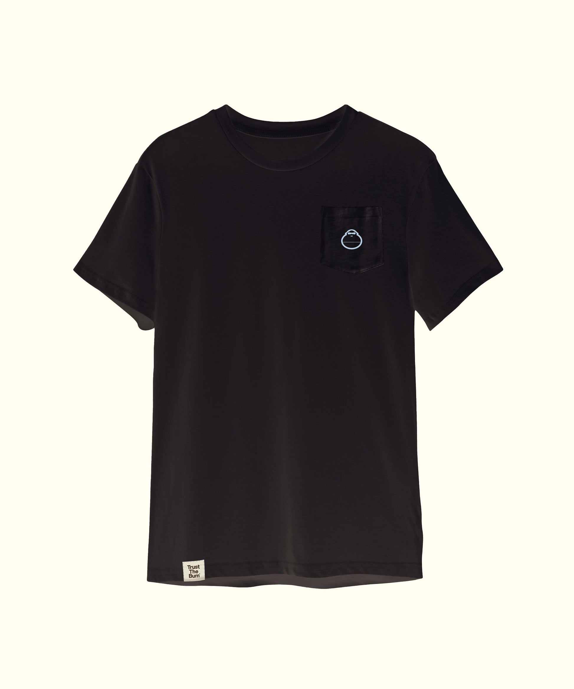 Pocket Tee - Black - Black / Small