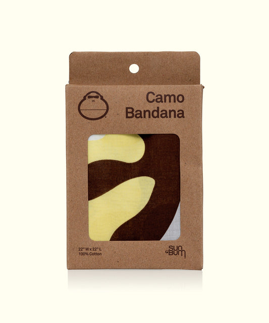 Camo Bandana - Camouflage / 22"W x 22" L