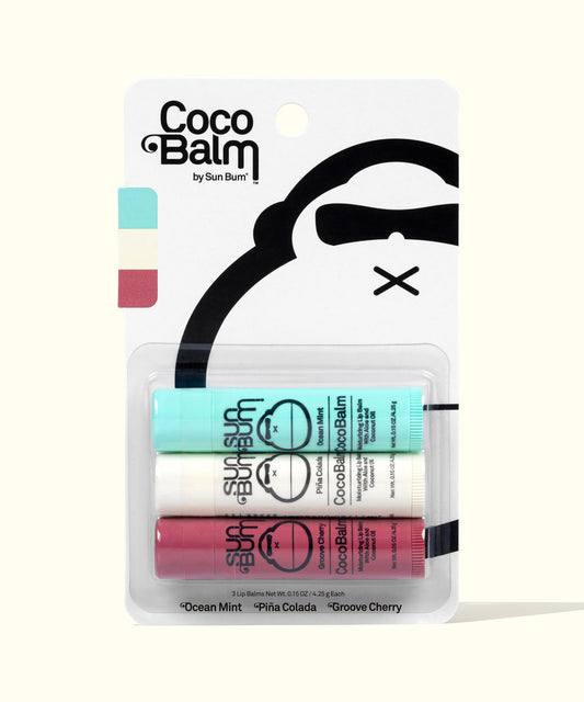 CocoBalm Lip Balm 3-Pack - 3-Pack / Moisturizing